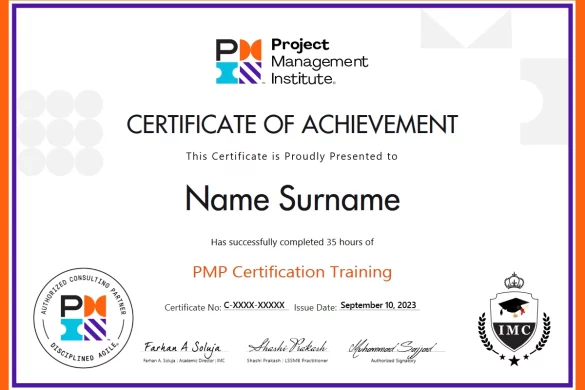 PMP certification