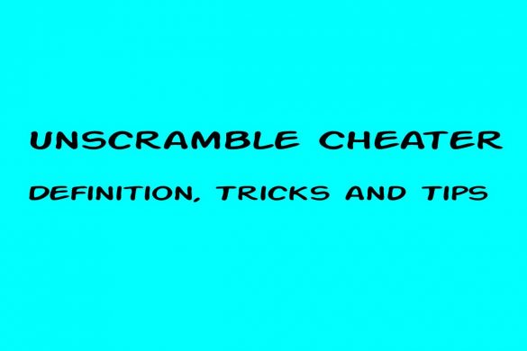 Unscramble Cheater