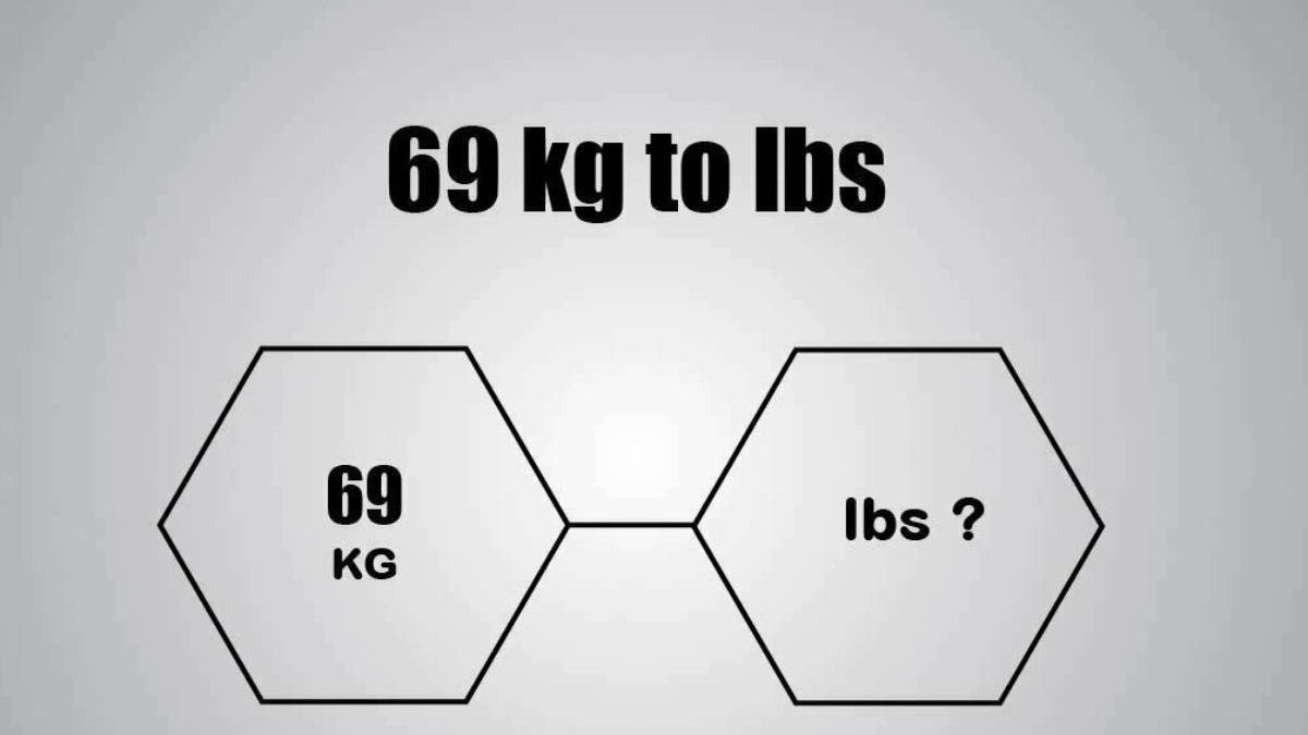 How to Convert 69 kg to lbs