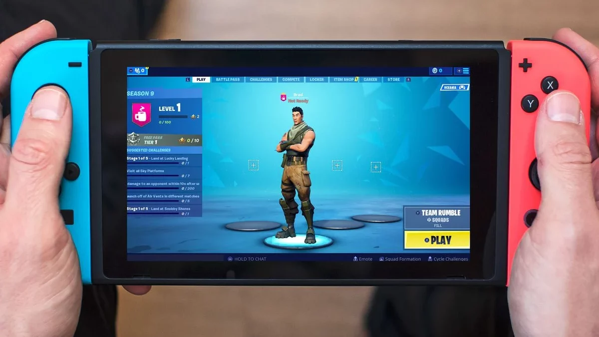 Fortnite on Switch – Improved Performance, Build, and More