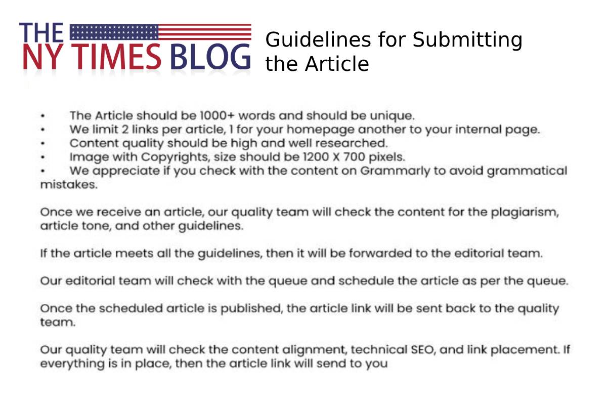 Guidelines for thenytimesblog