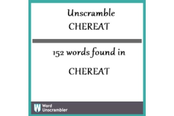 unscramble cheater